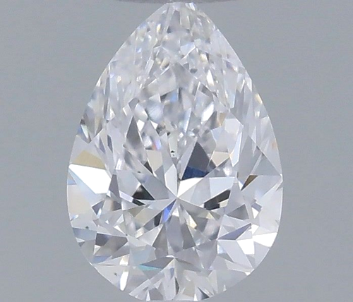 0.28 carat D-VS1 Natūralus Pear Deimantas (1)