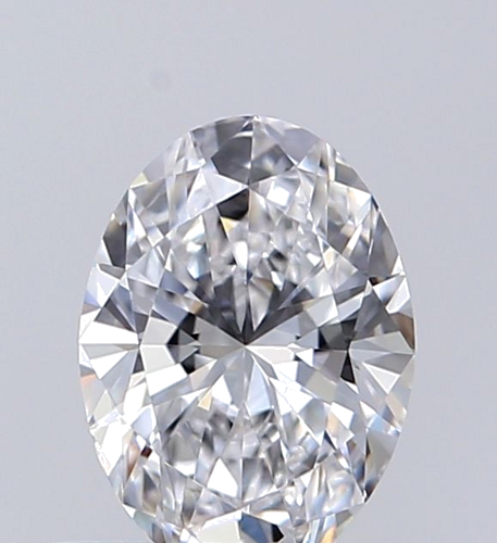 0.5 carat E-VS2 Natūralus Oval Deimantas (1)