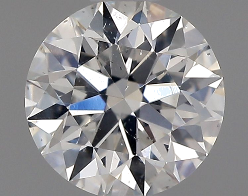 0.59 carat G-SI1 Excellent cut Natūralus Round Deimantas (1)