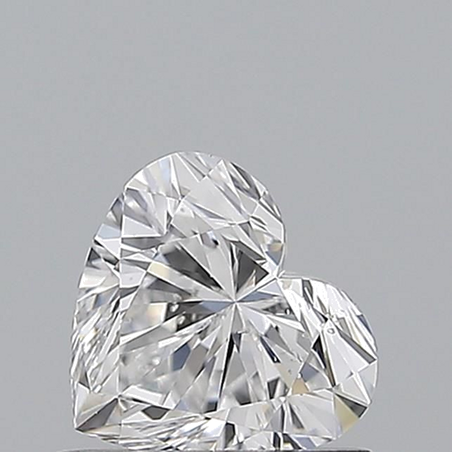 0.7 carat D-SI2 Natūralus Heart Deimantas (1)