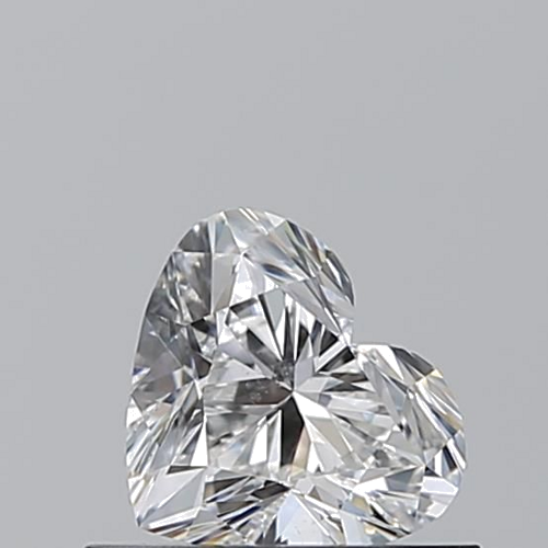 0.55 carat D-SI2 Natūralus Heart Deimantas (1)