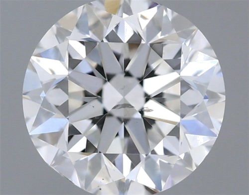 1.0 carat F-SI1 GD cut Natūralus Round Deimantas (1)