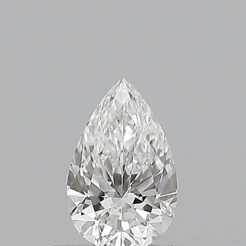 0.5 carat D-VS2 Natūralus Pear Deimantas (1)