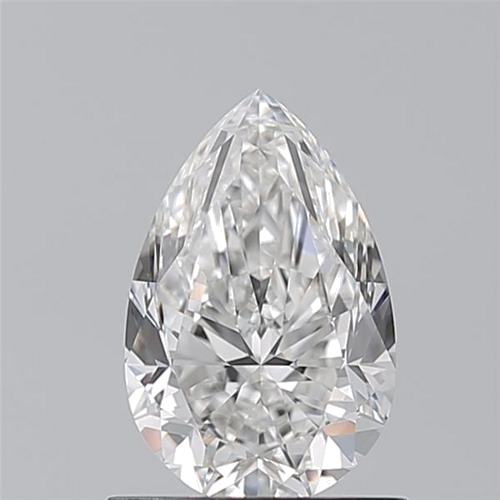 1.01 carat F-VS1 Natūralus Pear Deimantas (1)