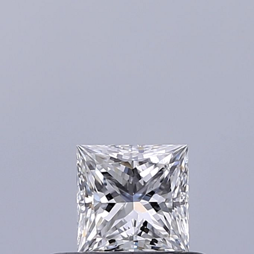0.33 carat D-VVS2 Natūralus Princess Deimantas (1)