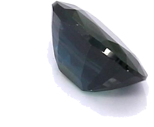 0.69 carat BLUE BRILLIANTSTEP cut Oval Safyras (1)