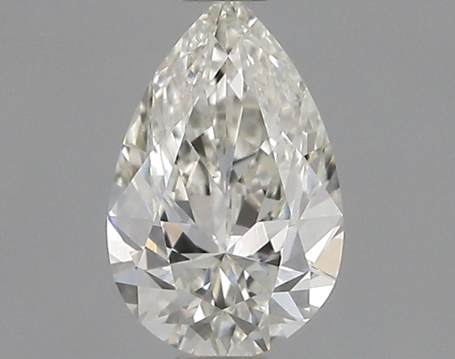 0.31 carat J-VVS2 Natūralus Pear Deimantas (1)