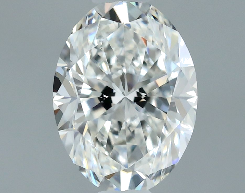0.52 carat G-VVS2 Natūralus Oval Deimantas (1)