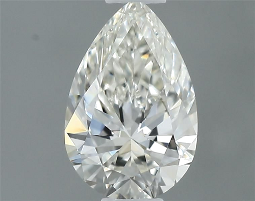 0.35 carat I-VVS1 Natūralus Pear Deimantas (1)
