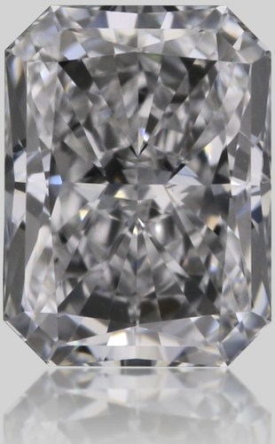 0.3 carat D-SI1 Natūralus Radiant Deimantas (1)