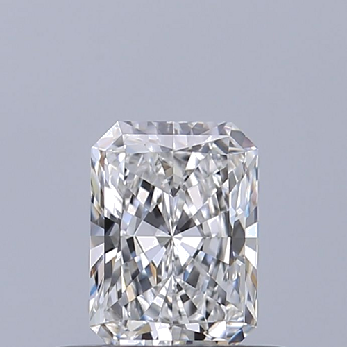 0.42 carat D-VVS1 Natūralus Radiant Deimantas (1)