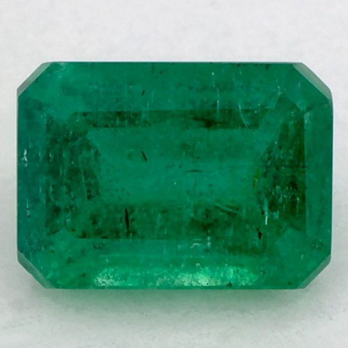 1.32 carat GREEN Octagonal Smaragdas (1)