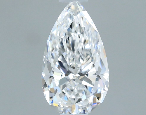 0.4 carat D-VS1 Natūralus Pear Deimantas (1)