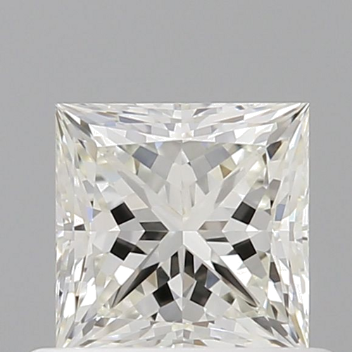 0.58 carat I-VVS1 Natūralus Princess Deimantas (1)
