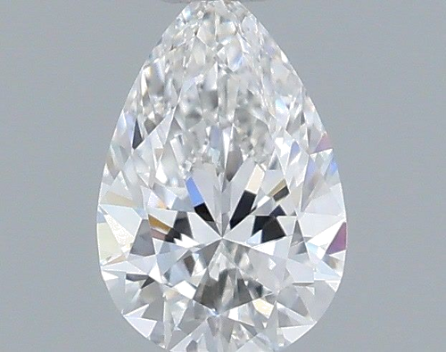 0.32 carat E-VVS1 Natūralus Pear Deimantas (1)