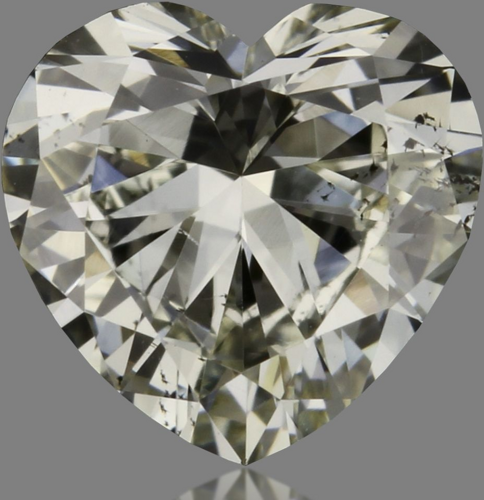 0.34 carat I-SI1 Natūralus Heart Deimantas (1)