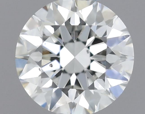 0.32 carat I-SI1 Excellent cut Natūralus Round Deimantas (1)