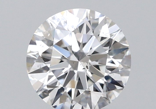 0.6 carat F-SI2 Excellent cut Natūralus Round Deimantas (1)