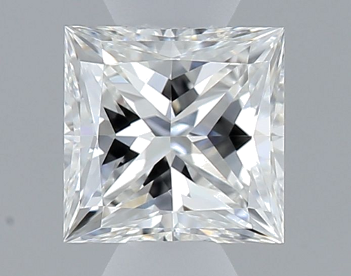 0.29 carat F-VVS1 Natūralus Princess Deimantas (1)