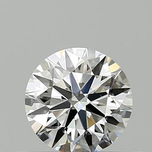 0.42 carat F-SI1 Excellent cut Natūralus Round Deimantas (1)