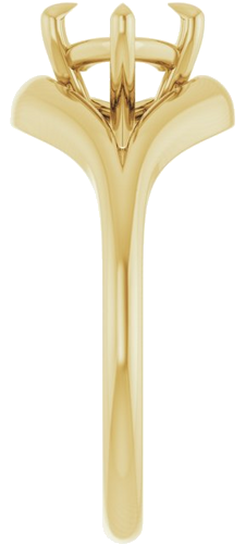 Sužadėtuvių Žiedas „Claw-Prong Solitaire“ 10k yellow gold Marquise 13mm x 6.5mm (4)