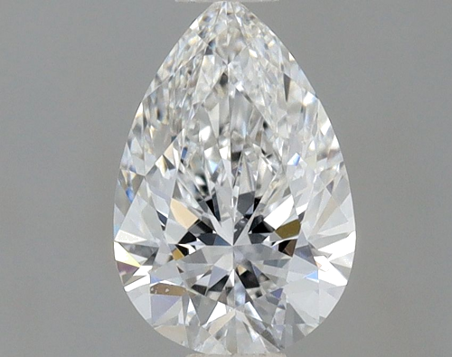 0.5 carat E-SI1 Natūralus Pear Deimantas (1)