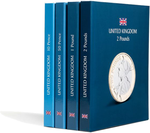Pocket Coin Album for British coins Kaskade (1)