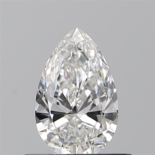 0.5 carat F-VS2 Natūralus Pear Deimantas (1)