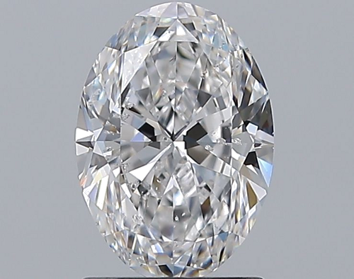 1.51 carat D-SI2 Natūralus Oval Deimantas (1)
