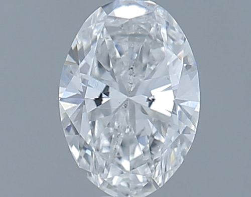 0.4 carat E-SI2 Natūralus Oval Deimantas (1)