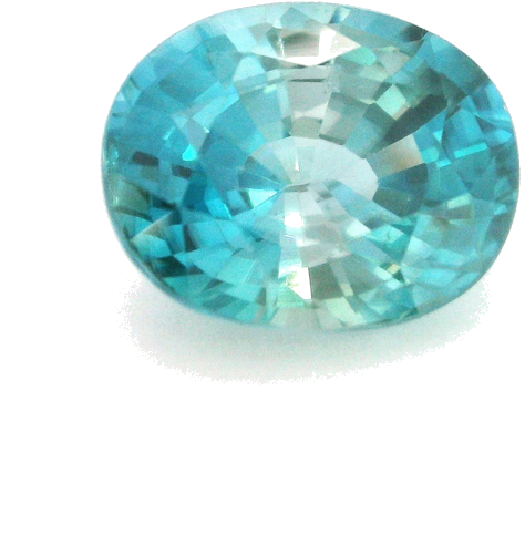8.03 carat BLUE Oval Zircon (1)