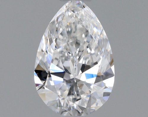 0.42 carat D-VVS1 Natūralus Pear Deimantas (1)