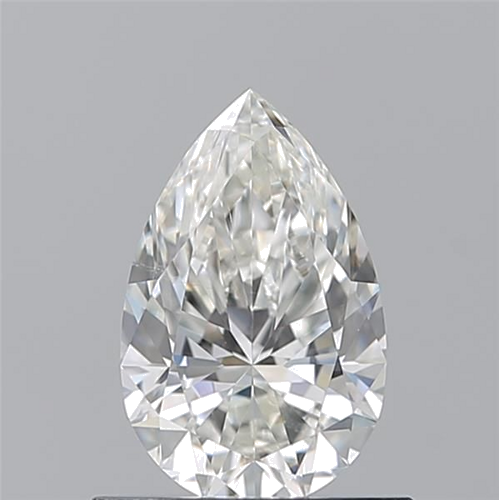 0.72 carat H-VS2 Natūralus Pear Deimantas (1)