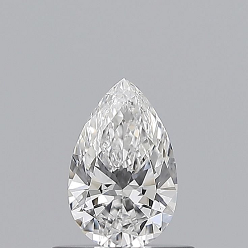 0.5 carat E-VVS2 Natūralus Pear Deimantas (1)