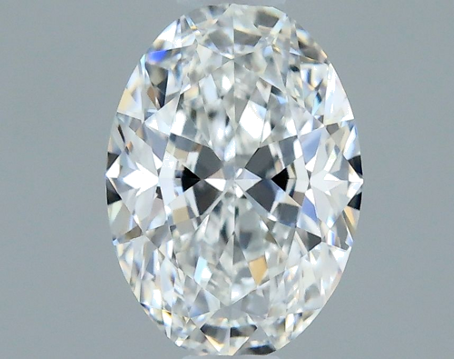 0.4 carat E-VVS2 Natūralus Oval Deimantas (1)