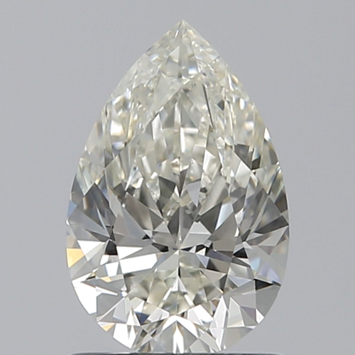 1.01 carat K-SI1 Natūralus Pear Deimantas (1)