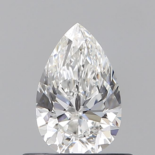 0.53 carat E-VVS2 Natūralus Pear Deimantas (1)