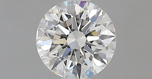 0.52 carat H-IF Excellent cut Natūralus Round Deimantas (1)