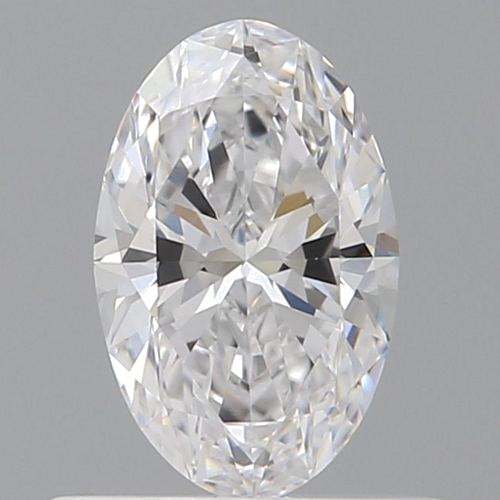 0.51 carat D-VVS1 Natūralus Oval Deimantas (1)