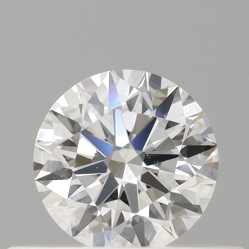 0.37 carat D-VVS2 Excellent cut Natūralus Round Deimantas (1)