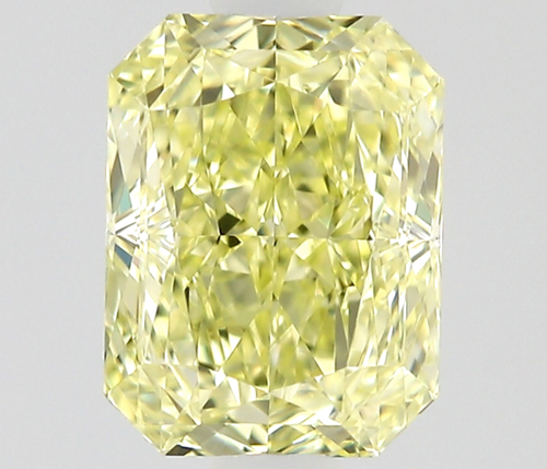 0.58 carat Fancy Yellow-VVS1 Natūralus Radiant Deimantas (1)