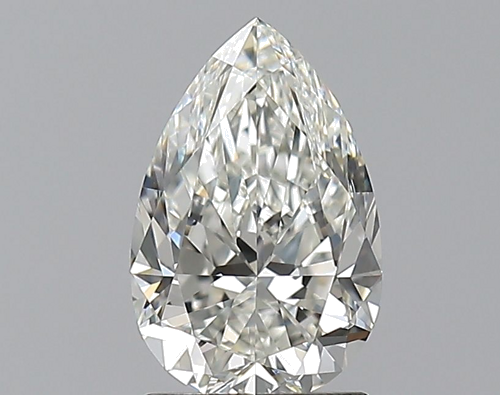 1.51 carat I-VVS1 Natūralus Pear Deimantas (1)