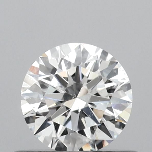 0.4 carat F-SI1 Excellent cut Natūralus Round Deimantas (1)