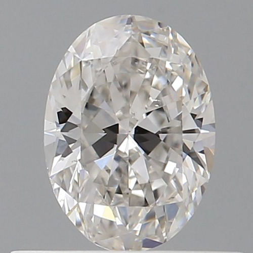 0.5 carat G-SI1 Natūralus Oval Deimantas (1)