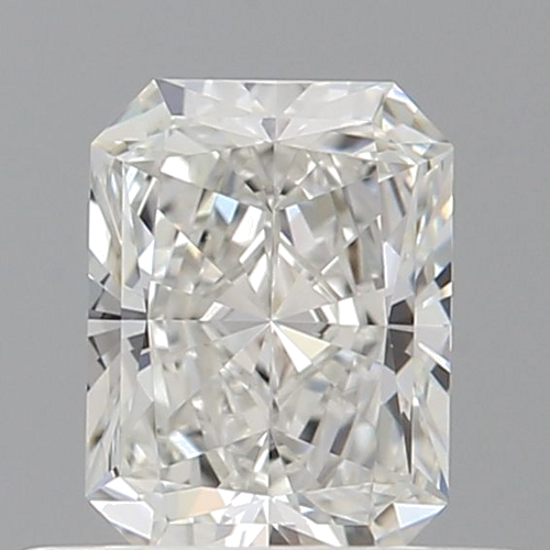 0.55 carat F-VVS1 Natūralus Radiant Deimantas (1)