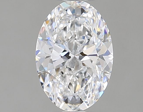 0.5 carat E-VS2 Natūralus Oval Deimantas (1)