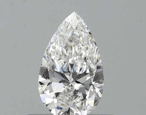 0.33 carat E-IF Natūralus Pear Deimantas (1)