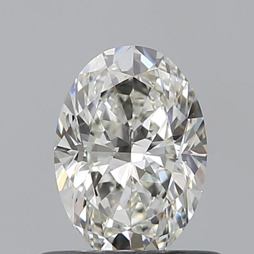 0.53 carat I-VVS1 Natūralus Oval Deimantas (1)