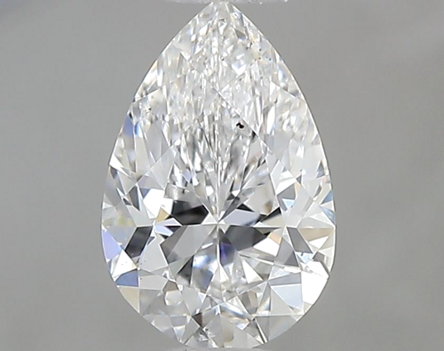 0.71 carat E-SI1 Natūralus Pear Deimantas (1)