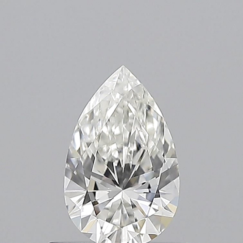 0.5 carat H-IF Natūralus Pear Deimantas (1)